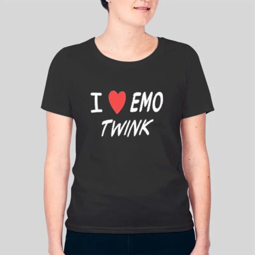 I Love Emo Twink Shirt