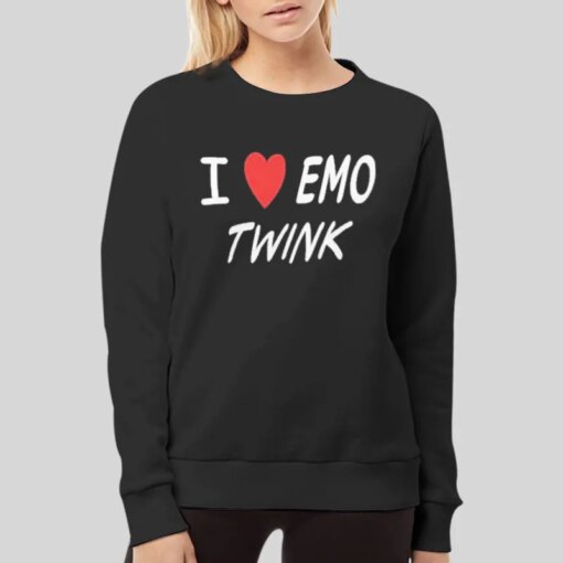 I Love Emo Twink Shirt