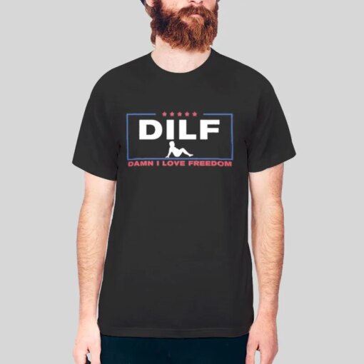 I Love Freedom Fat Trucker Dilf Shirt