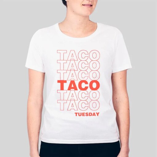 I Love Tacos Funny Tuesday Taco Shirt