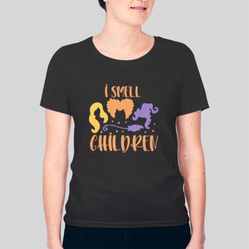 I Smell Children Hocus Pocus Pregnancy Shirt