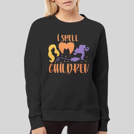 I Smell Children Hocus Pocus Pregnancy Shirt