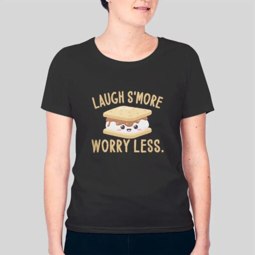 I Want S’more Funny Marshmallow Smore Puns Shirt