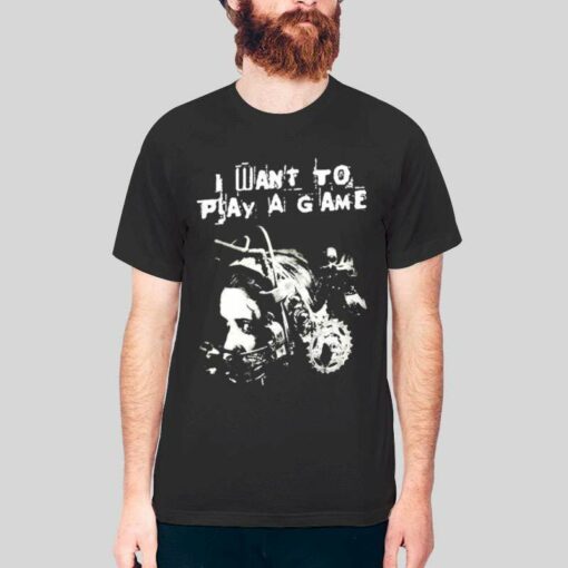 I Want To Play A Game Saw Movie Shirt