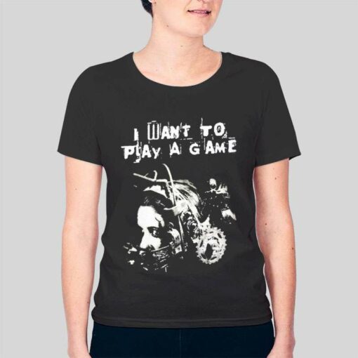 I Want To Play A Game Saw Movie Shirt