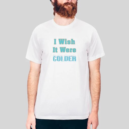 I Wish It Were Colder Miami Dophins Coach Shirt