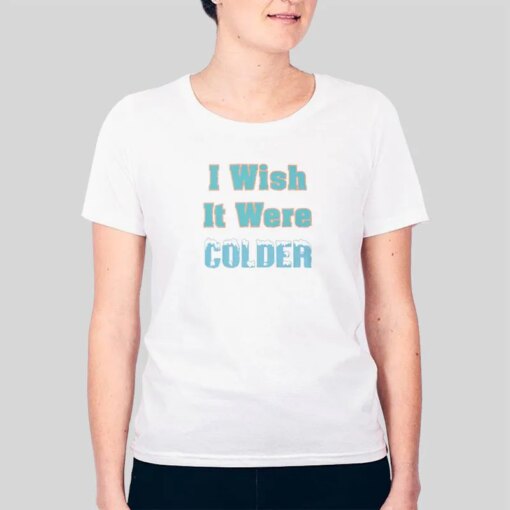 I Wish It Were Colder Miami Dophins Coach Shirt