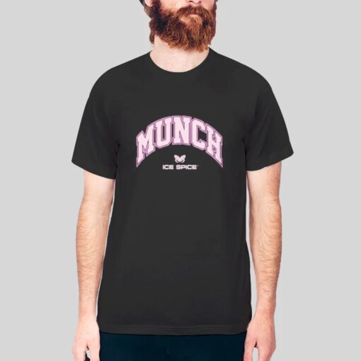 Ice Spice Merch Munch Butterfly Shirt