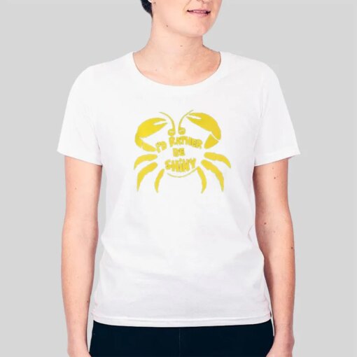 I’d Rather Be Shiny Tamatoa Crab Moana Shiny Shirt