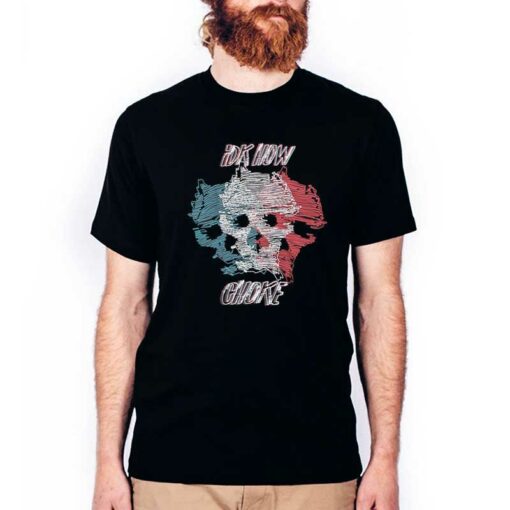 Idkhbtfm Merch I Don’t Know How But They Found Me Skull Choke T-Shirt