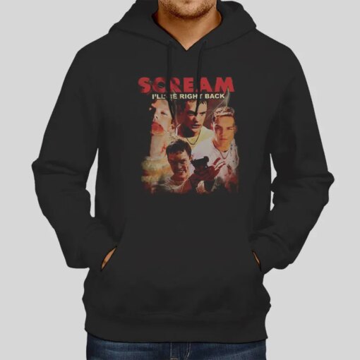 Ill Be Right Back Scream Movie Shirt