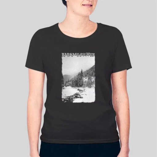 Im Wald Paysage Dhiver Shirt