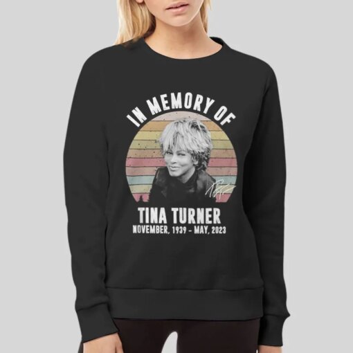 In Memory Of Tina Turner T Shirt