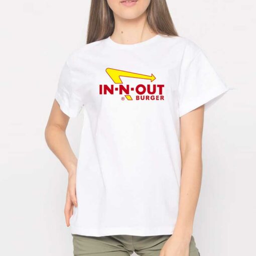 In N Out Merch Burger Shirt