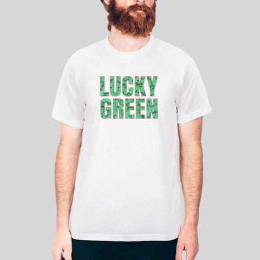 Inspired Flowers Lucky Green Shirt