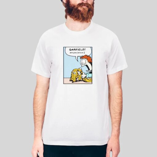 Inspired Garfield Are You J Or Srs Shirt