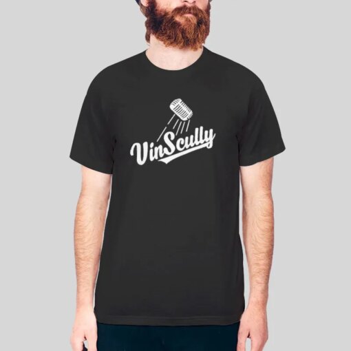 Inspired Logo Vin Scully Merch Shirt