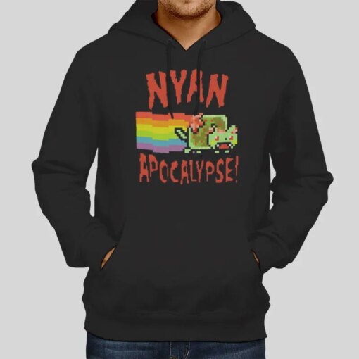 Inspired Nyan Cat Apocalypse Nyun Cat T Shirt