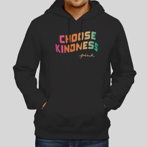 Inspired Pink Rainbow Choose Kindness Shirt