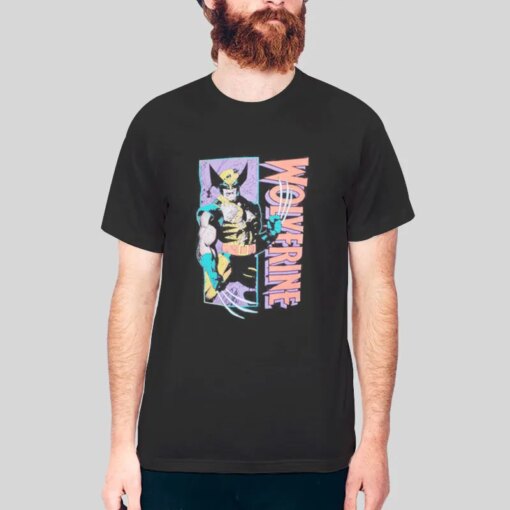 Inspired Shredded Vintage Wolverine Shirt