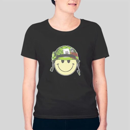 Inspired Smile More Smiley Bunker Branding Merch Shirt