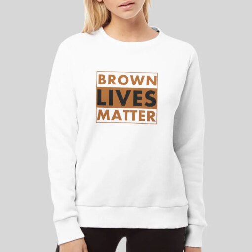 Inspired Support Brown Lives Matter Shirt