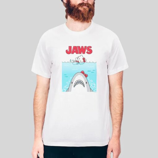 Inspired Universal Studio Hello Kitty Jaws Shirt