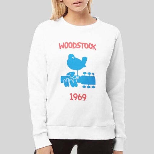 Inspired Woodstock T Shirt 1969 Vintage Merch