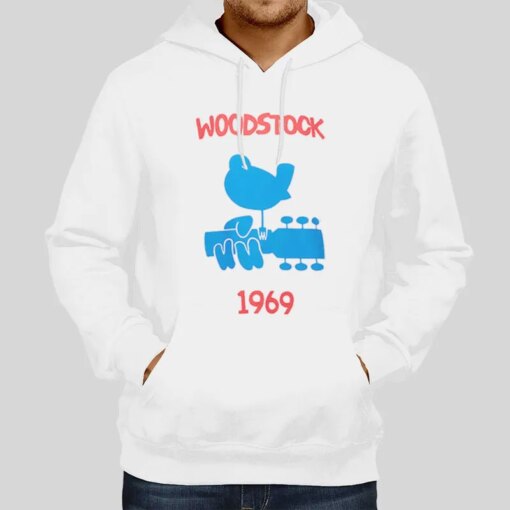 Inspired Woodstock T Shirt 1969 Vintage Merch