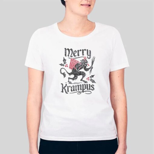 Instant Message Merry Krampus Shirt