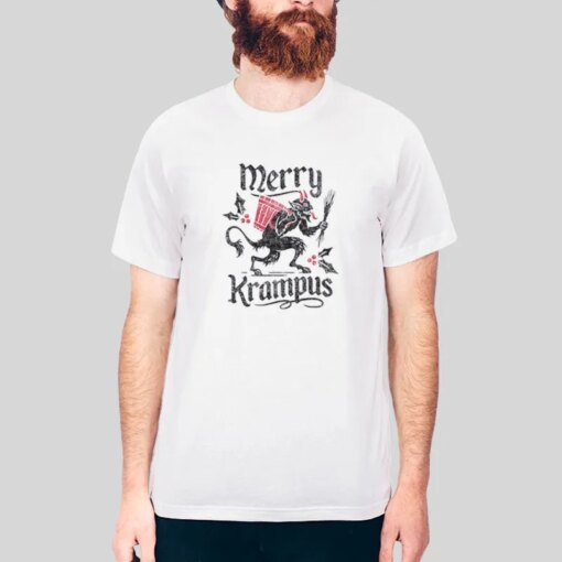 Instant Message Merry Krampus Shirt