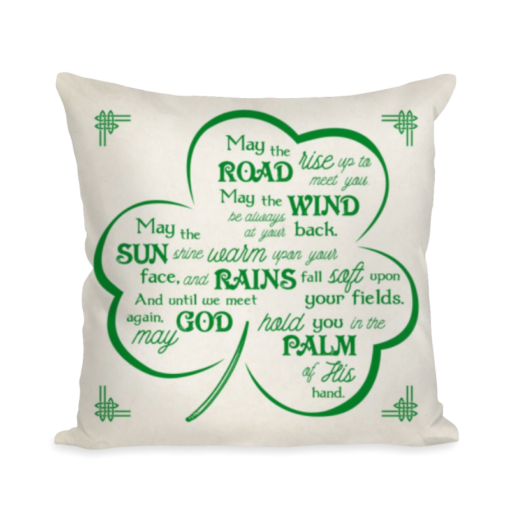 Irish Blessing Pillow