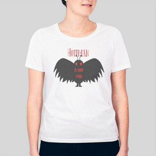 Is Your Guide Ghost Hunting Alien Mothman Shirt