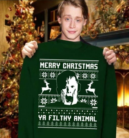 Kevin merry christmas ya filthy animal Home Alone shirt