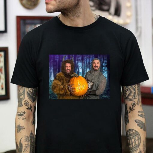 Marc and Fausto pumpkin halloween t-shirt