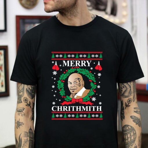 Mike Tyson Merry Chrithmith Ugly Christmas shirt