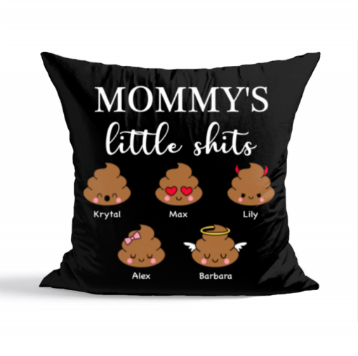 Mommy Pillow, Personalized Funny Gift For Mom Cushion, Personalized Mommy Pillow, Mom Xmas Gift