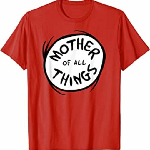 Mother of all Things Emblem RED T-shirt