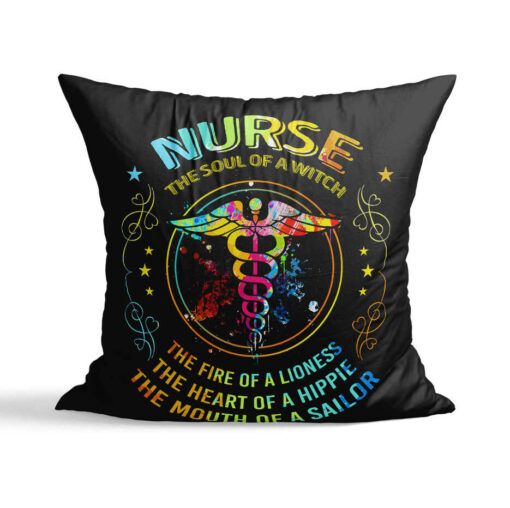 Nurse Pillow Gift for Nurse Graduation Gift for Nurse Med School Pillow LPN RN