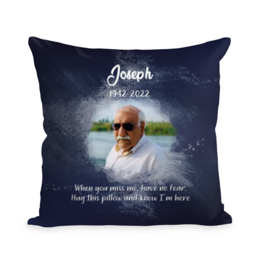 Personalized Memorial Gifts, In Memory Gifts, Memory Pillow, Sympathy Gift for Loved One Passed