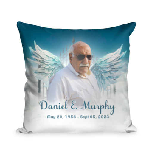 Personalized Memorial Pillow, Custom Pillow, Memory Pillow, Memorial Gift, Bereavement Gift, Sympathy Gift, In Loving Memory