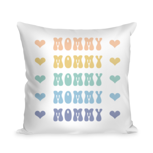 Personalized Mom Pillow, Mom Gift, Custom Pillow, Name Pillow, Mothers Day Gift, Present For Mother, Family Pillow, Baby Announcement