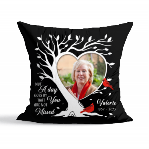 Personalized Sympathy Pillow, Loss Of Loved One Sympathy Gift, Photo Gift Blessing