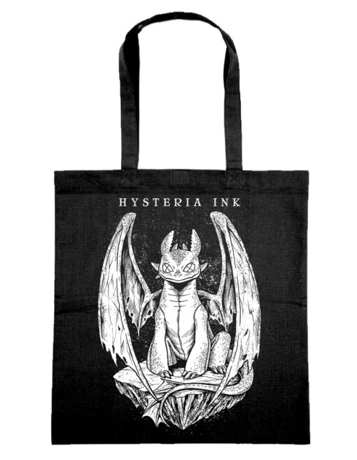 Sac Tote Bag  Hysteria Ink Dragon Ink