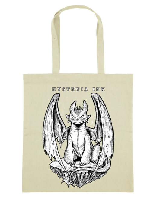 Sac Tote Bag  Hysteria Ink Dragon Ink