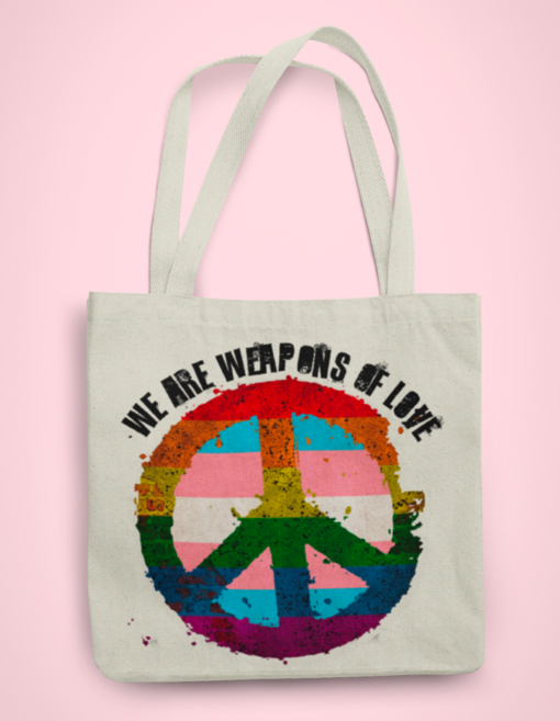 Sac Tote Bag  Transgender Cream