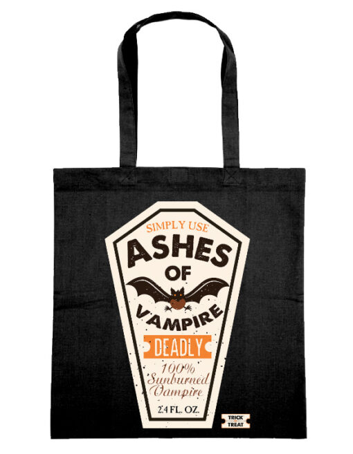 Sac Tote Bag Trick Or Treat Collection  Ashes of Vampire