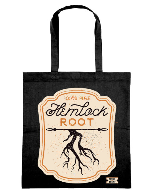 Sac Tote Bag Trick Or Treat Collection  Hemlock Root