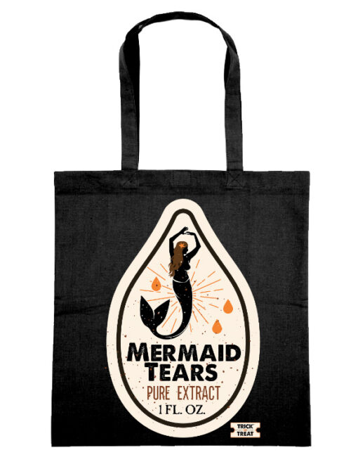 Sac Tote Bag Trick Or Treat Collection  Mermaid Tears