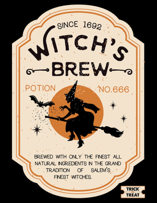 Sac Tote Bag Trick Or Treat Collection  Witch’s Brew